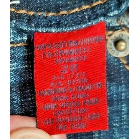 *Buffalo David Bitton Jeans Fur Trim Women's Jeans Size 28 - Picture 3 of 11